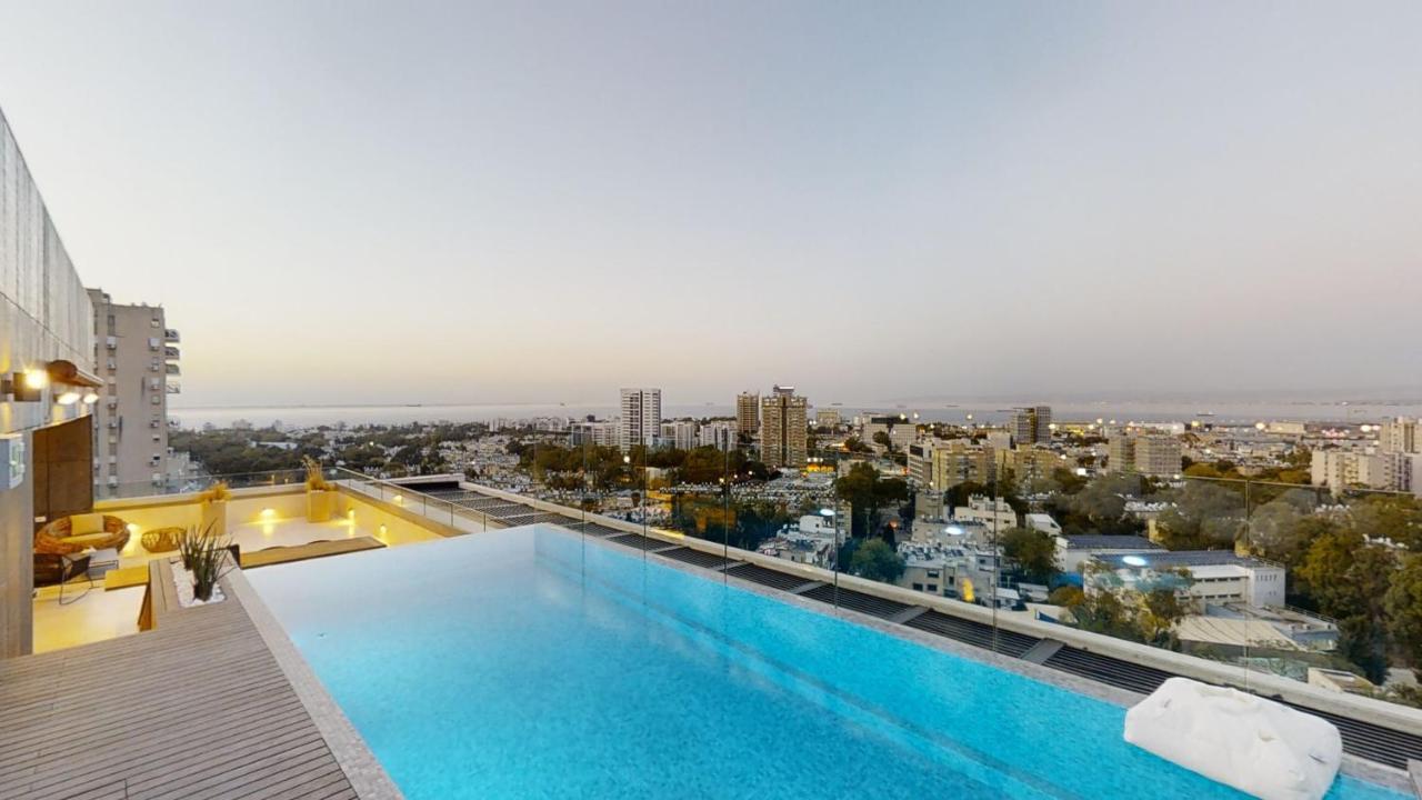 Serene - Infinity Cview Pool - 4 Bedrooms Luxury Penthouse Haifa Exterior photo