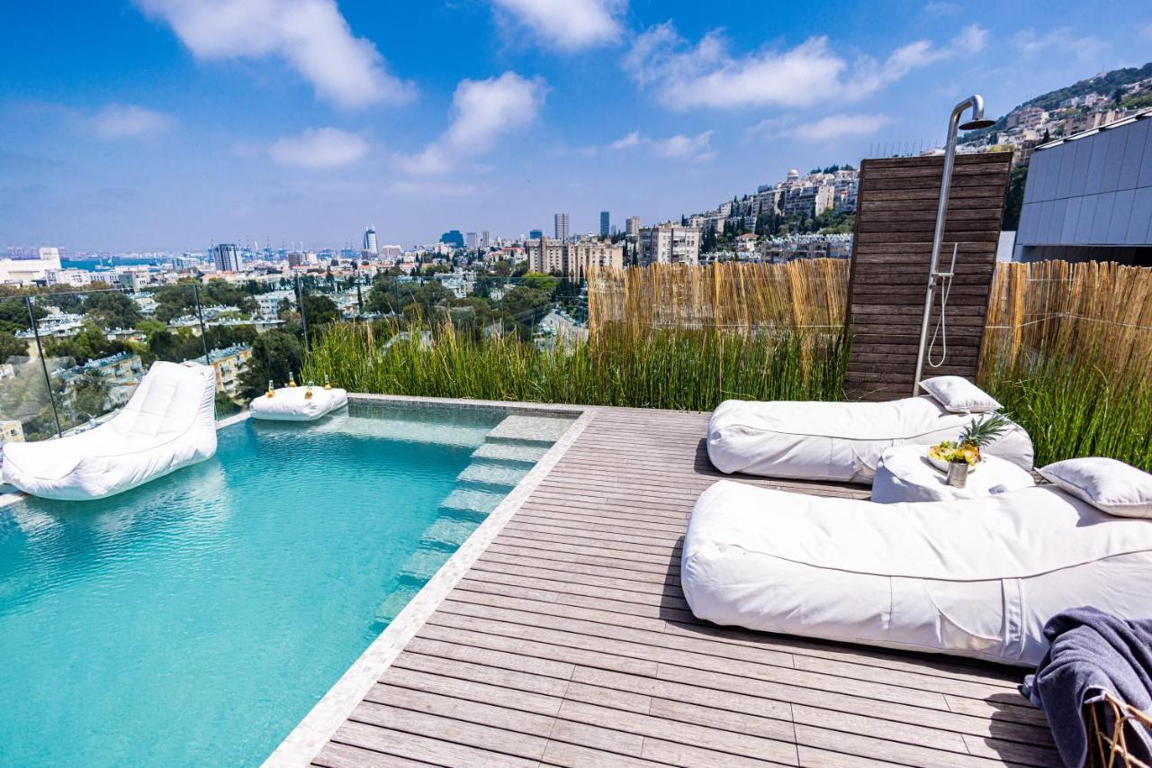 Serene - Infinity Cview Pool - 4 Bedrooms Luxury Penthouse Haifa Exterior photo